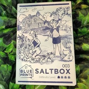 Saltbox, Blue Prints Sewing Pattern 003 for Tee + Tank, T-shirt/Top, Easy
